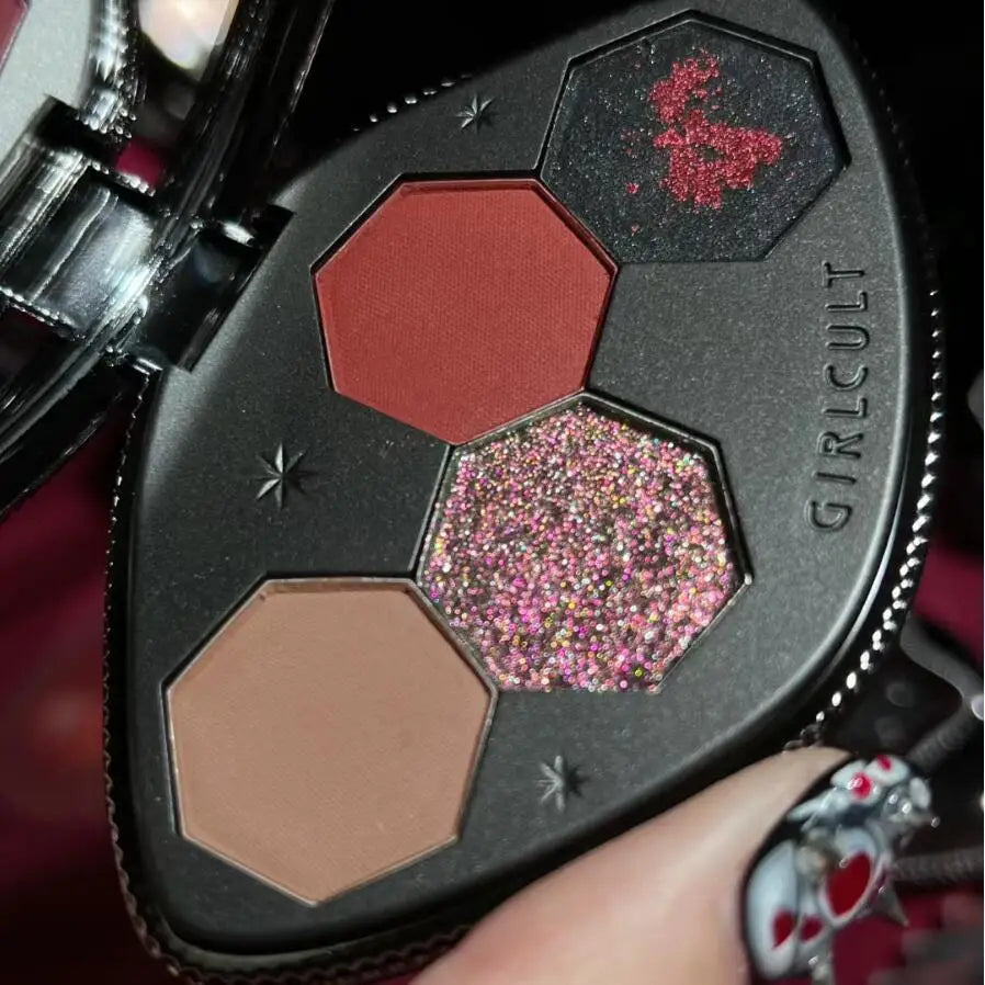 Girlcult 4 Color Eyeshadow Palette Gothic Glam
