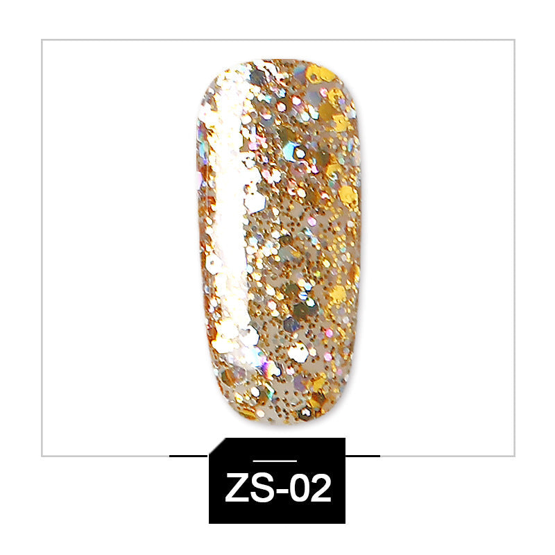 Glitter Phototherapy Nail Polish