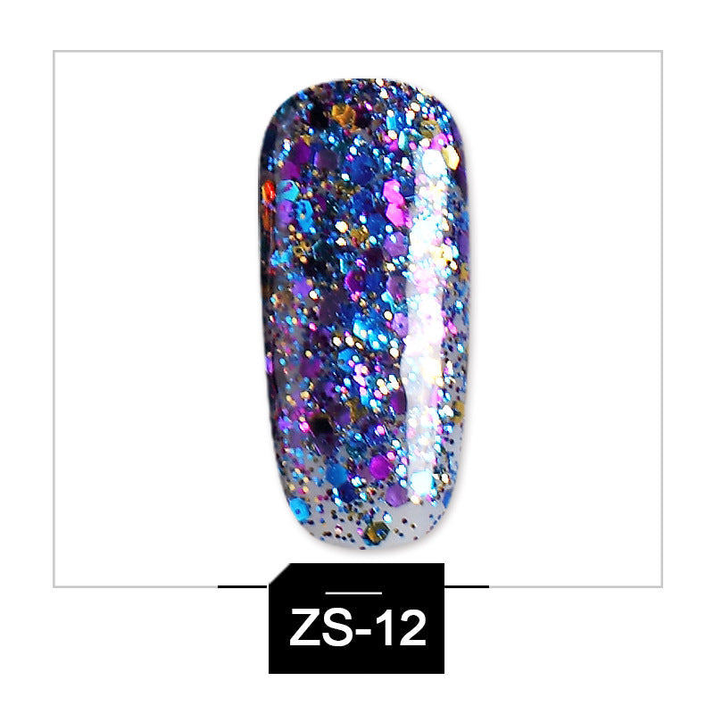 Glitter Phototherapy Nail Polish
