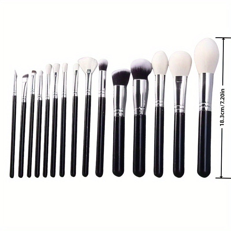 Goat Hair Makeup Brush Set