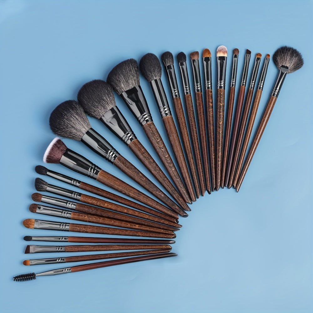 Goat Hair Makeup Brush Set