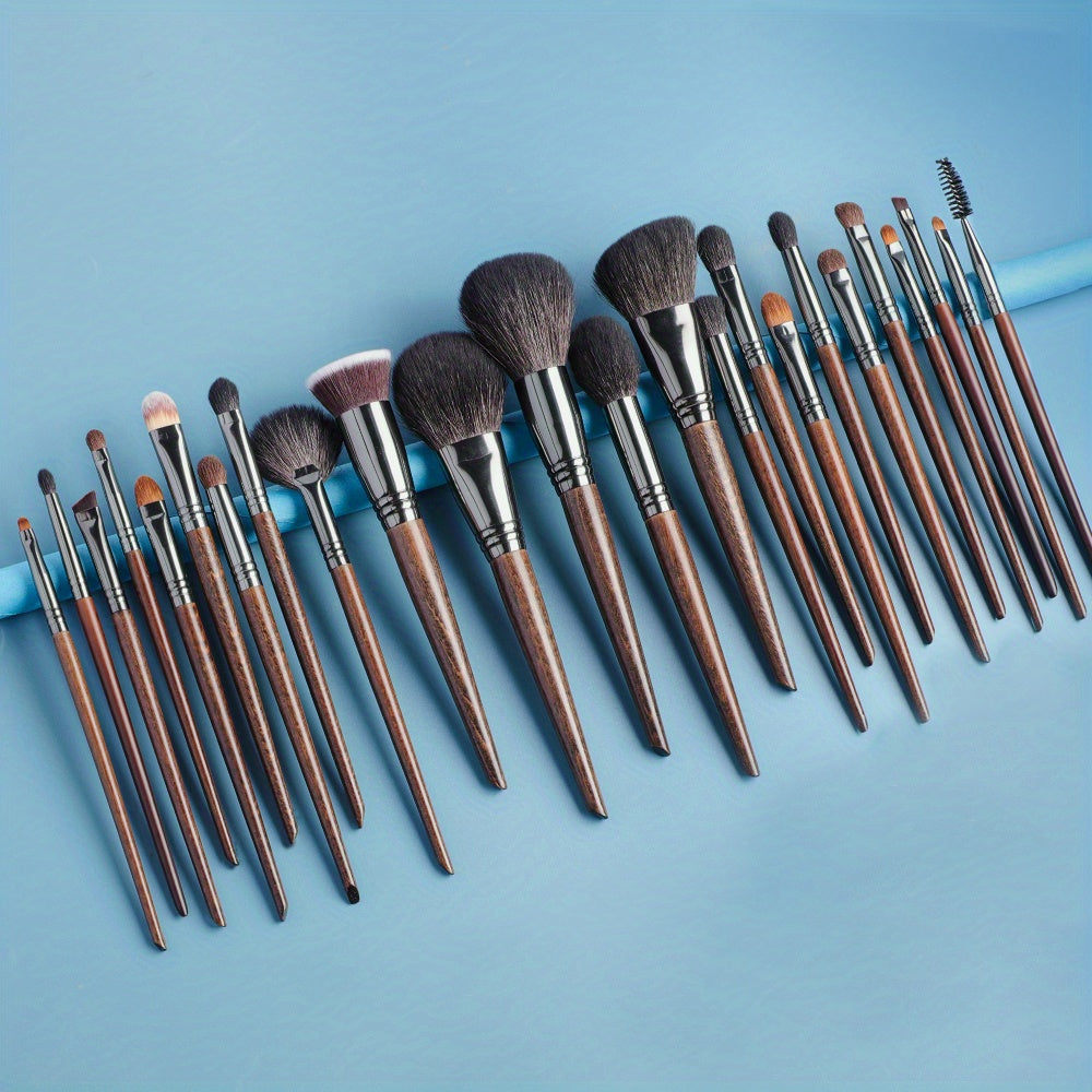 Goat Hair Makeup Brush Set