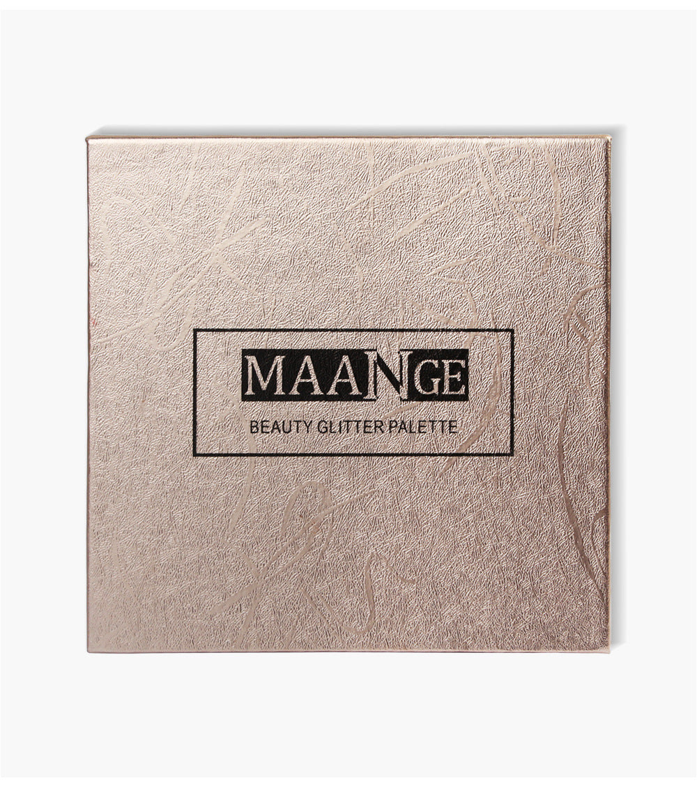 Golden 9-Color Matte Eyeshadow Palette