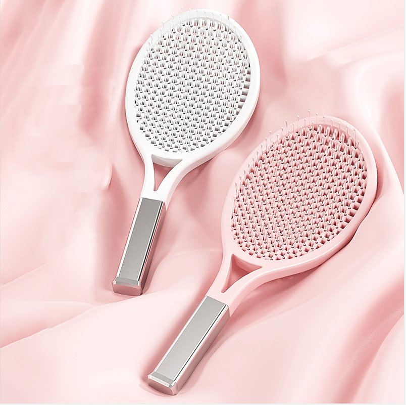 Hair Comb Tennis Racket