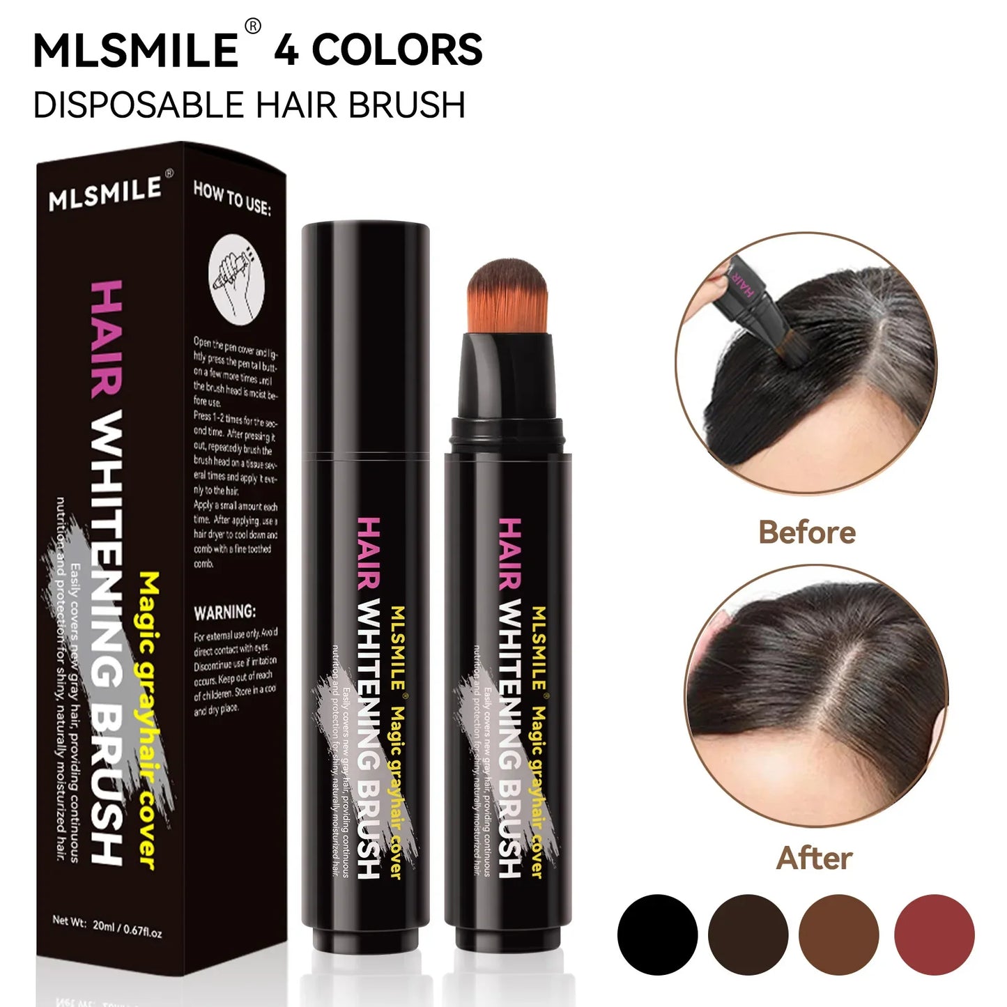 Hair Whitening Brush