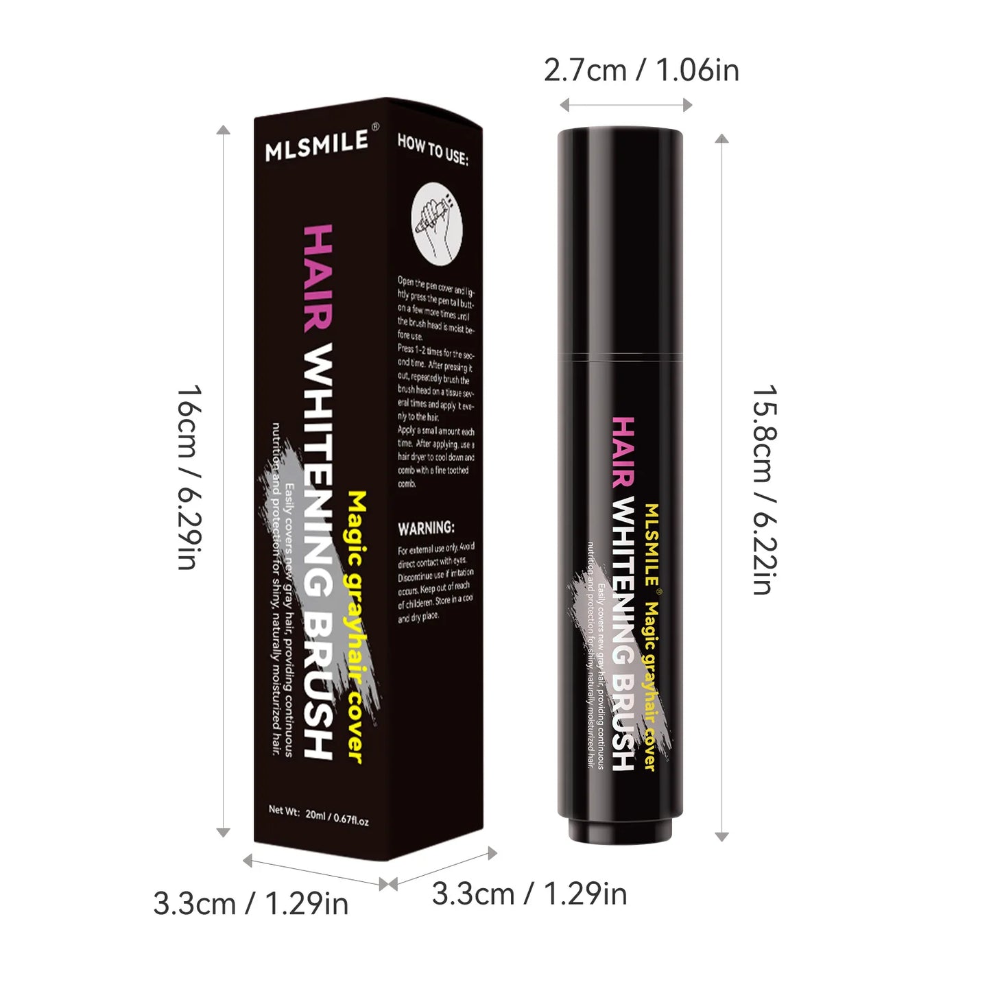 Hair Whitening Brush