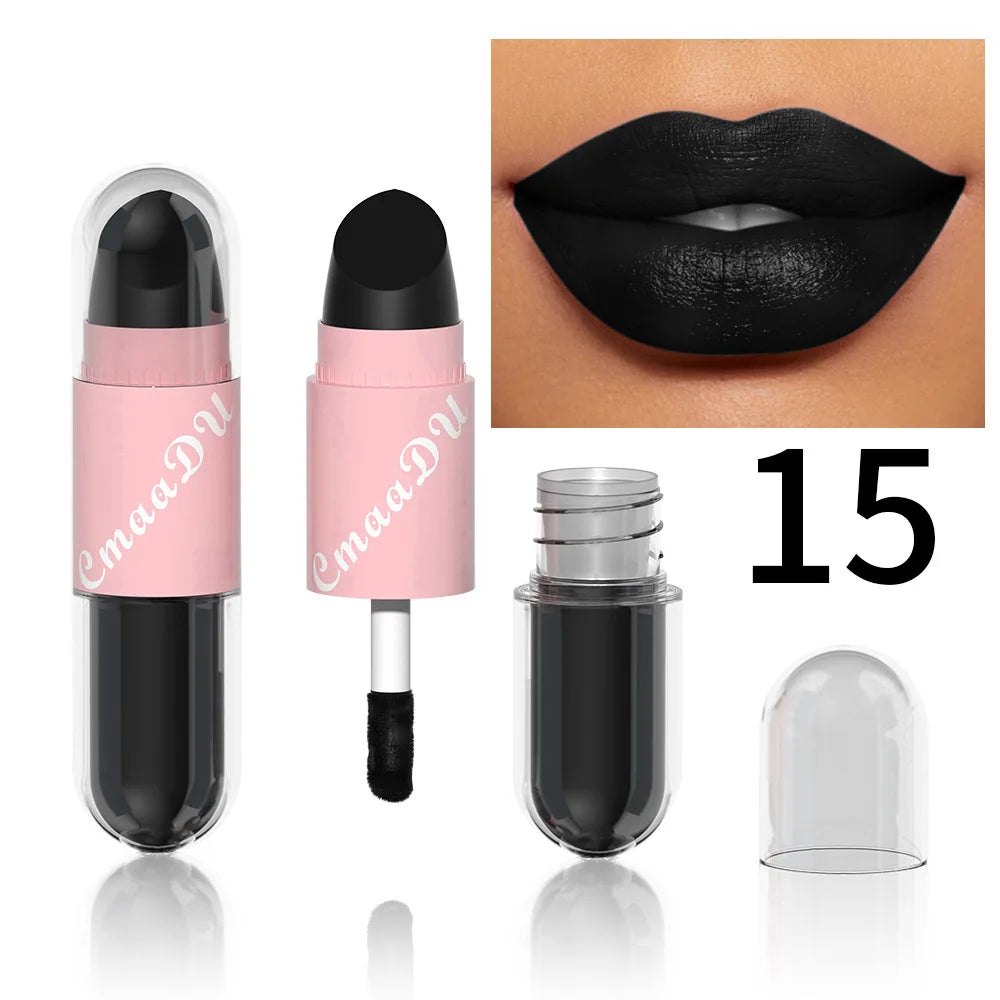 Halloween Lip Gloss Set, 3-Piece Shiny Lipstick Duo