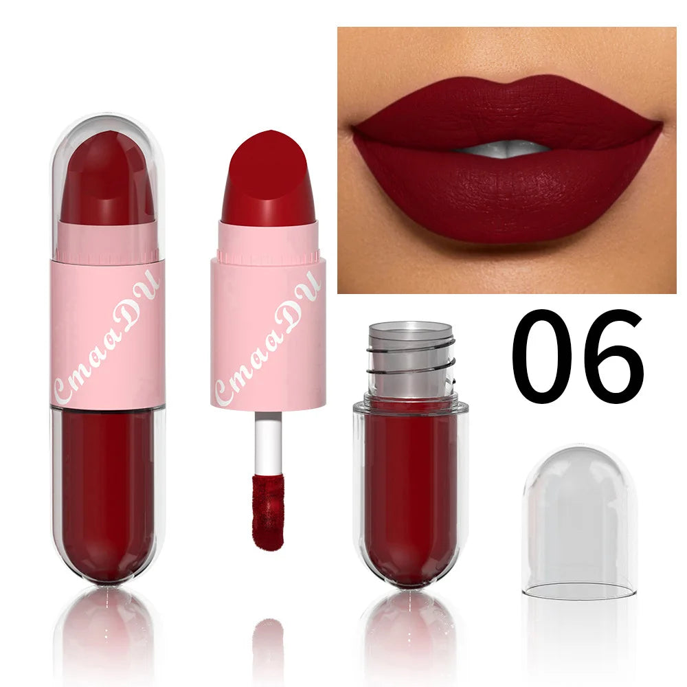 Halloween Lip Gloss Set, 3-Piece Shiny Lipstick Duo