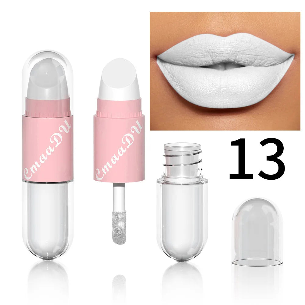 Halloween Lip Gloss Set, 3-Piece Shiny Lipstick Duo