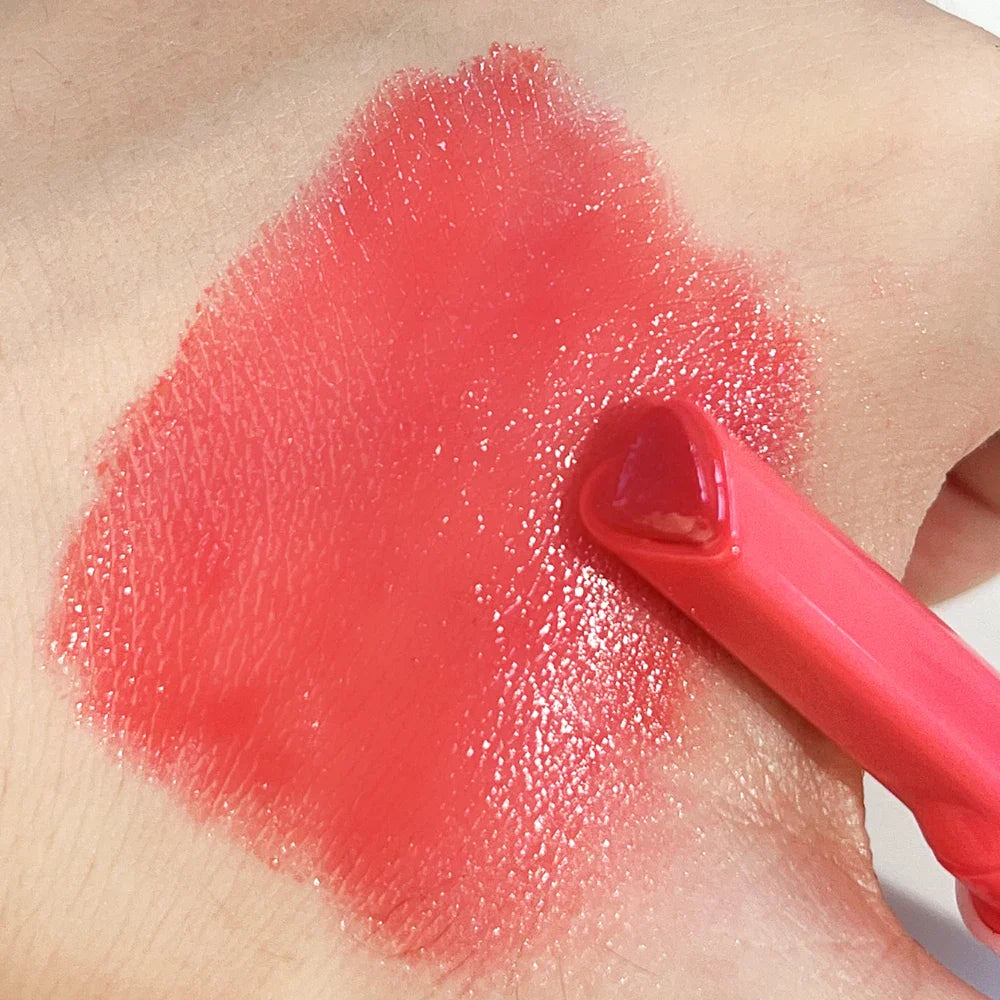 Heart-Shape Jelly Solid Lip Gloss Pen for Shining Juicy Lips