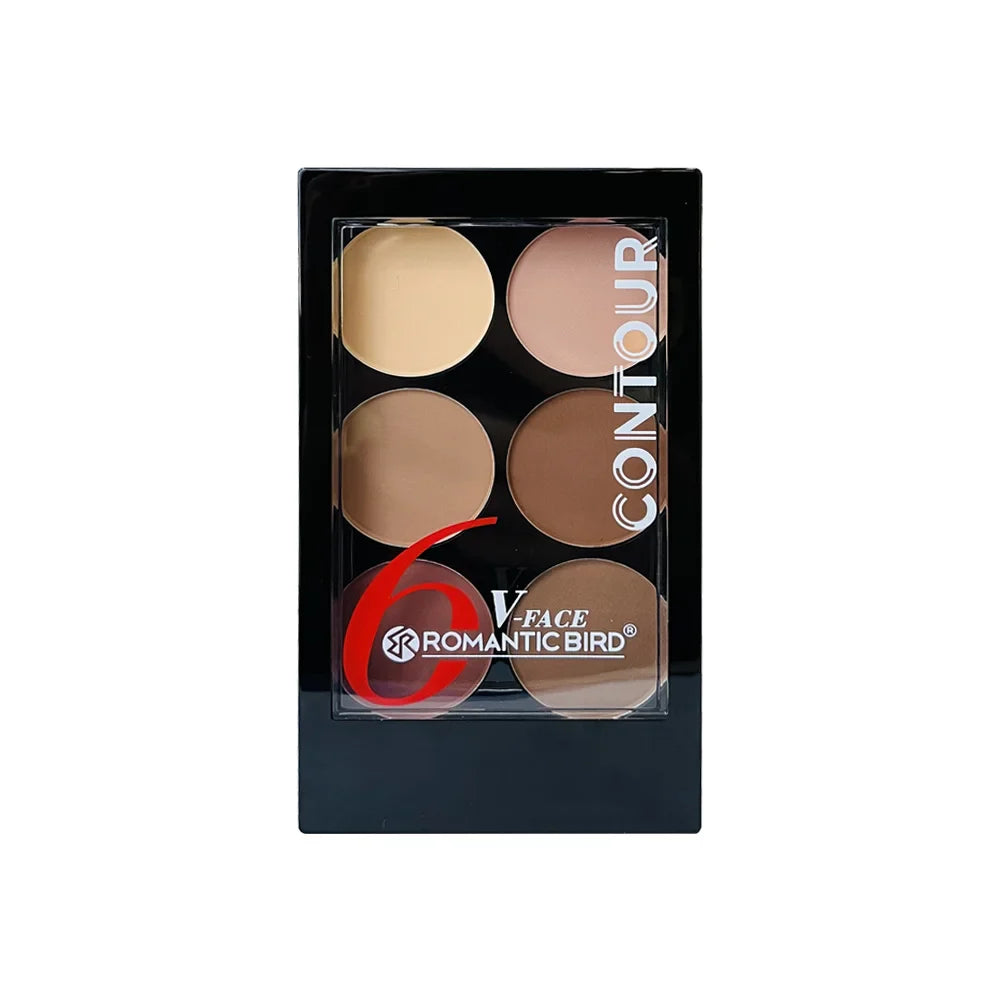 Highlight Contouring Powder Palette With Brush
