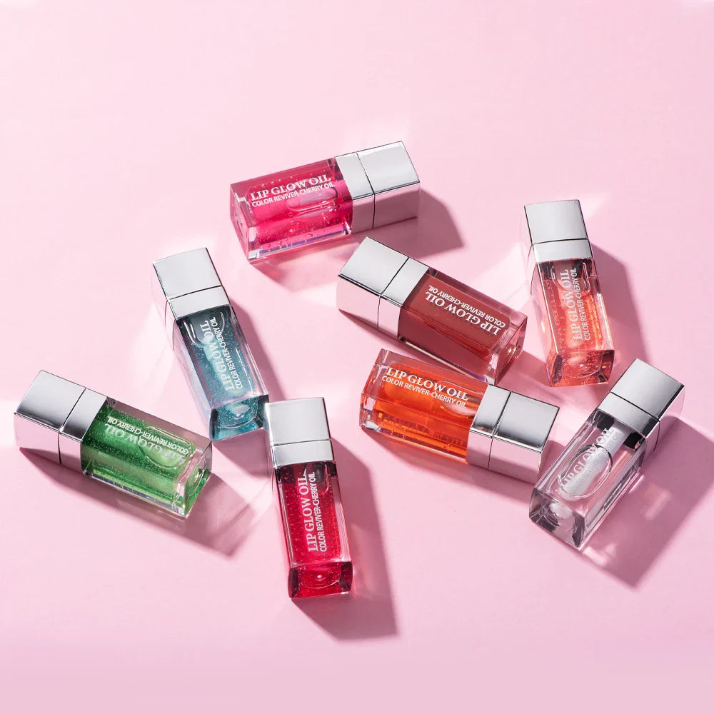 Hot Clear 6ml Crystal Jelly Lip Oil Plumper Gloss Makeup