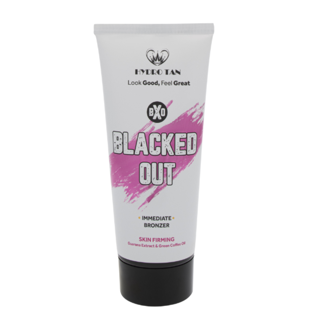 Hydrotan Blacked Out Bronzer Tanning Lotion