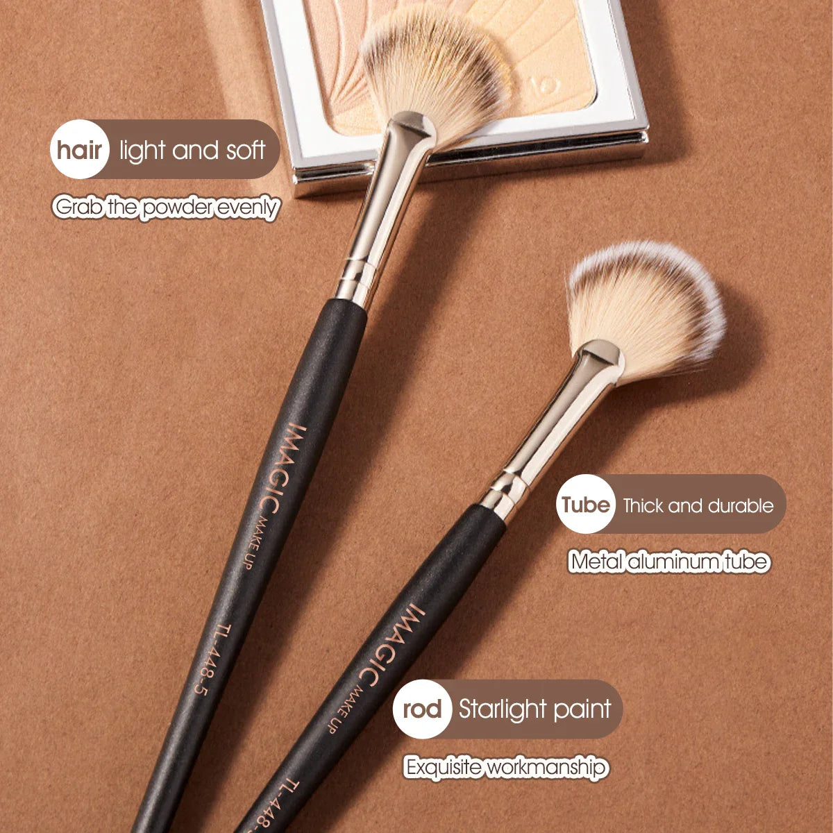 IMAGIC Soft Blush Brush for Makeup Application