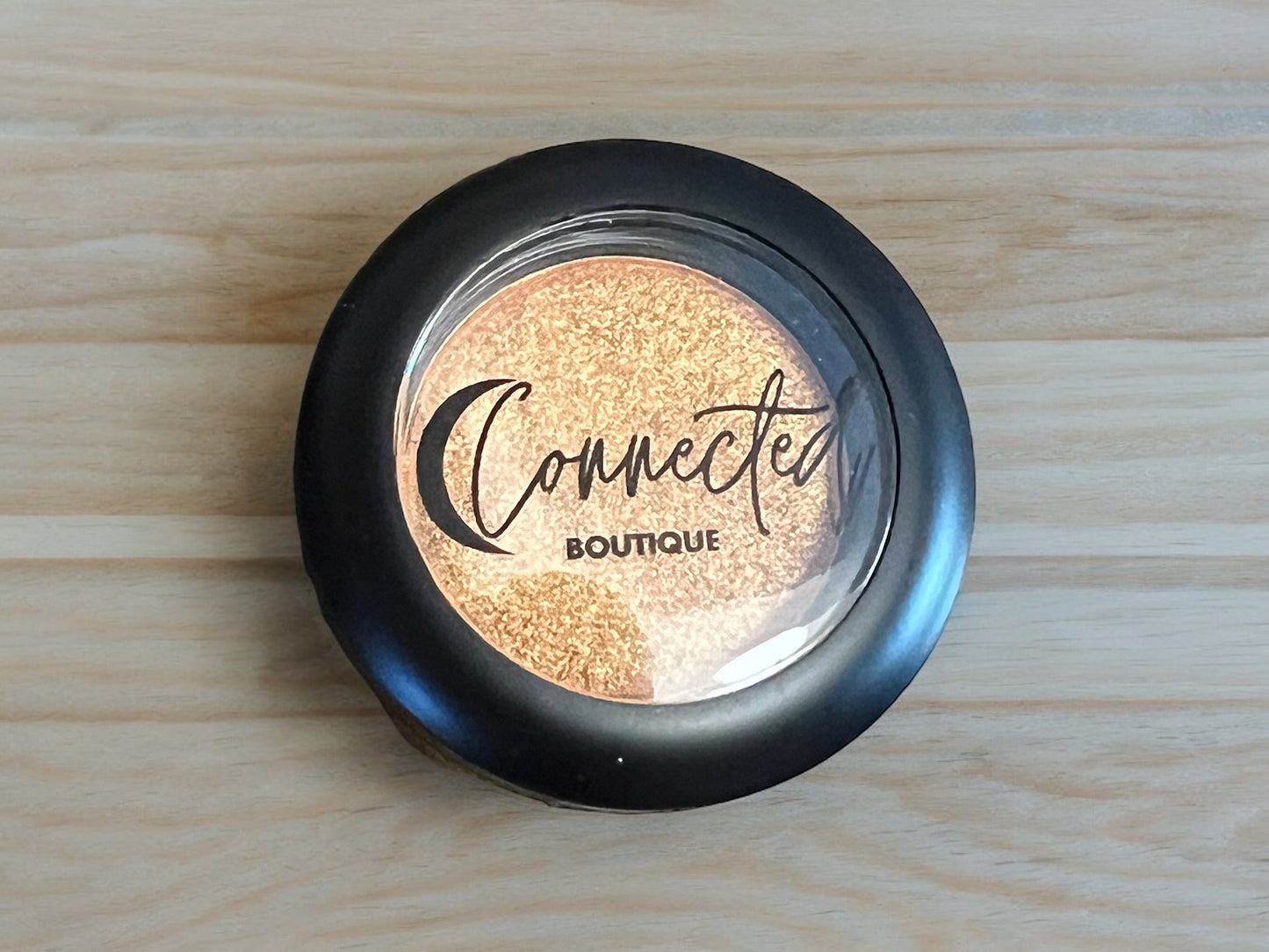 Astral Kiss orange shimmer single eyeshadow
