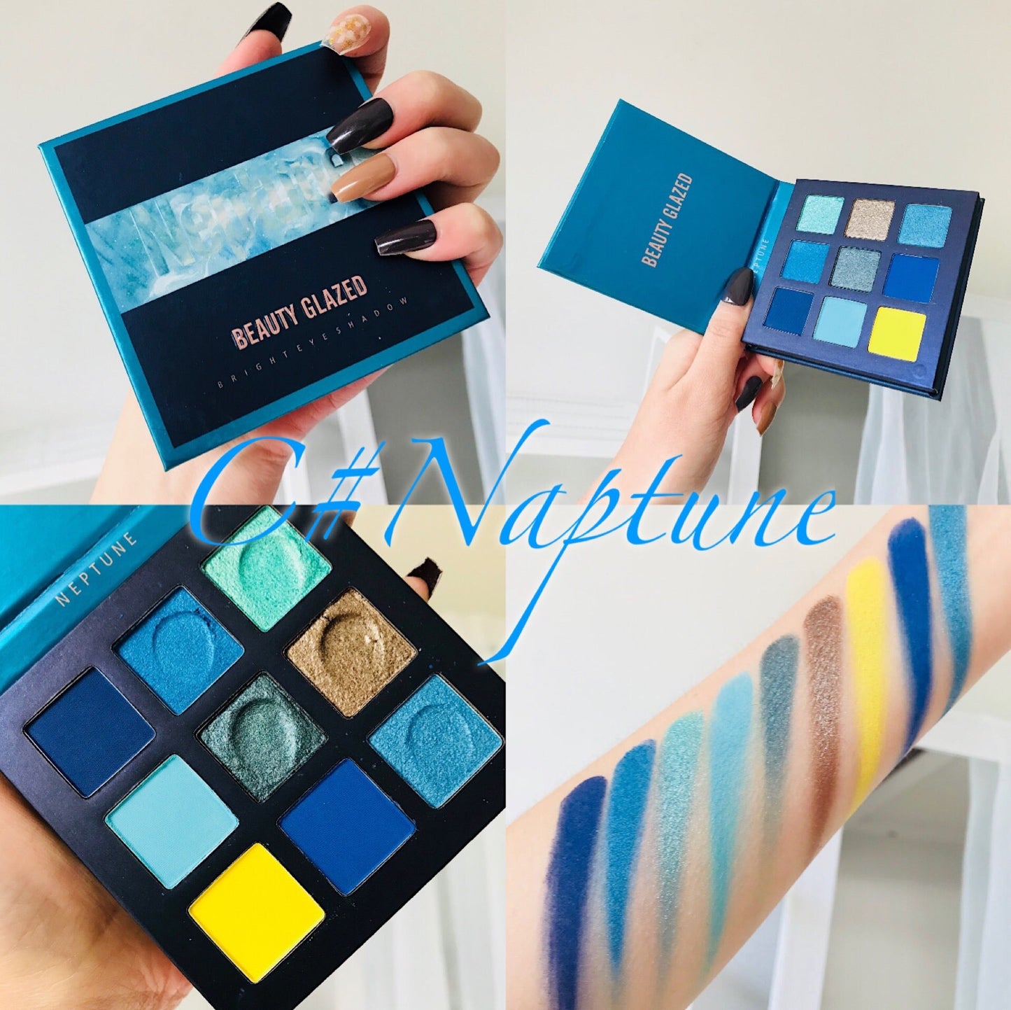 Jiugongge 9 Color Matte Eyeshadow Palette