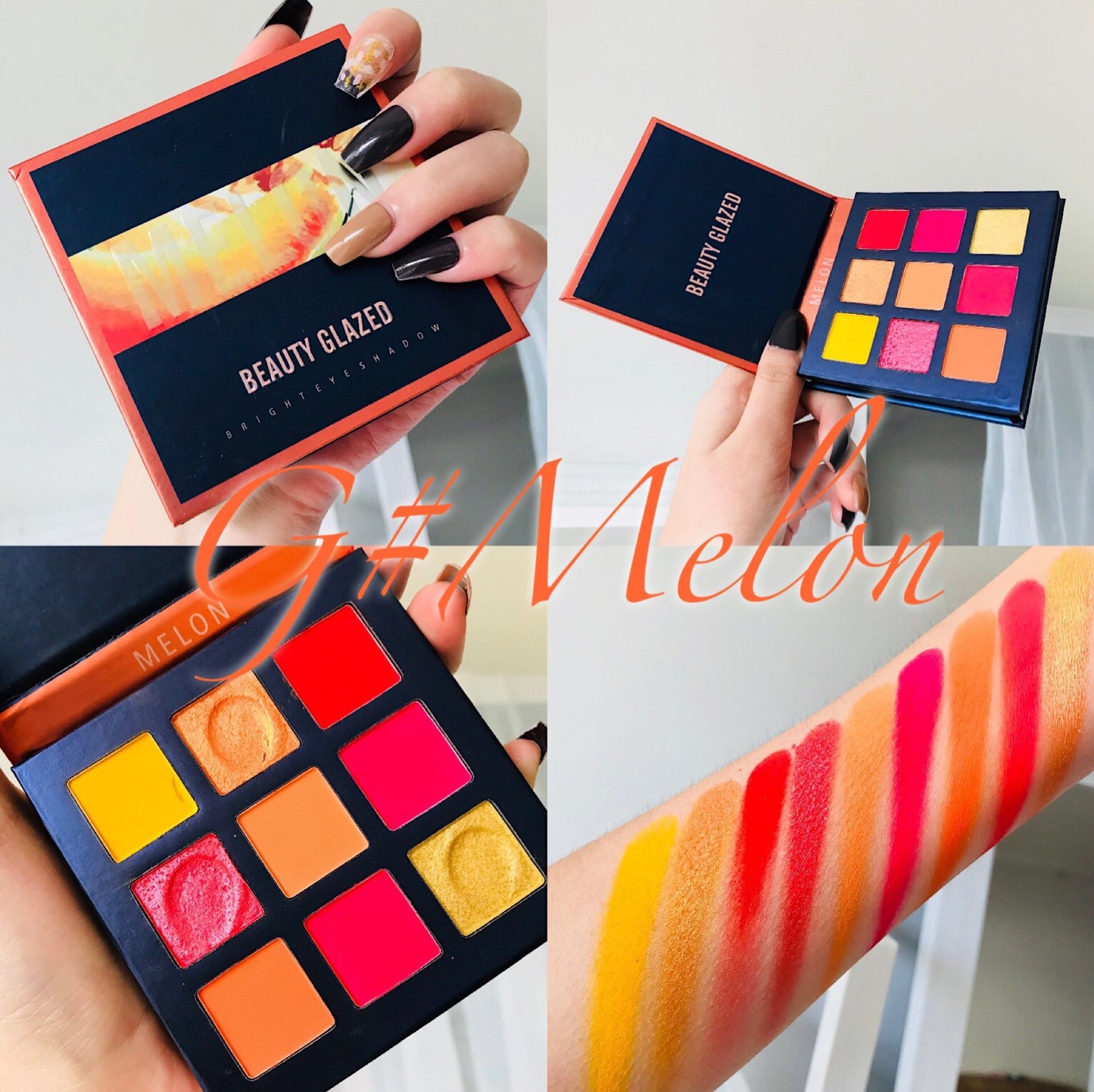Jiugongge 9 Color Matte Eyeshadow Palette