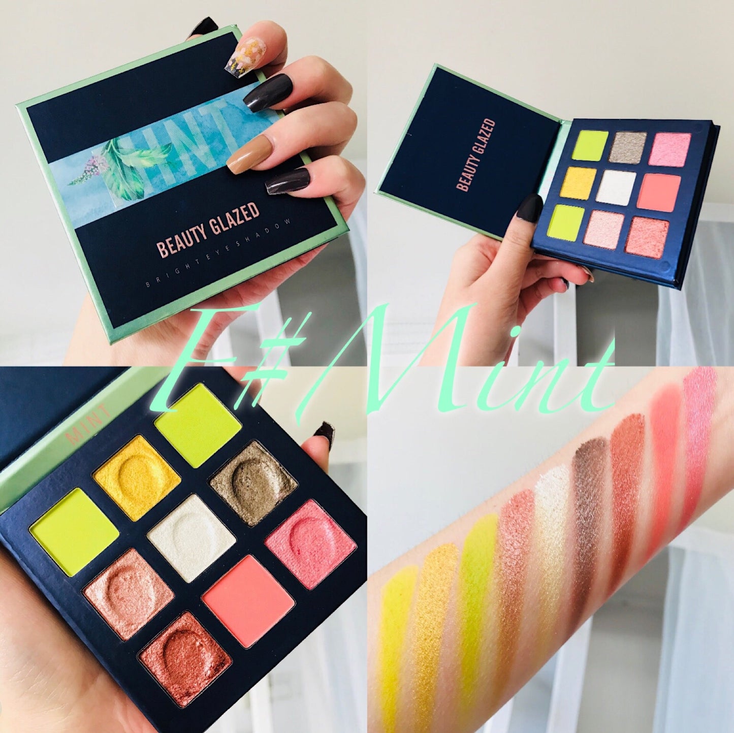 Jiugongge 9 Color Matte Eyeshadow Palette
