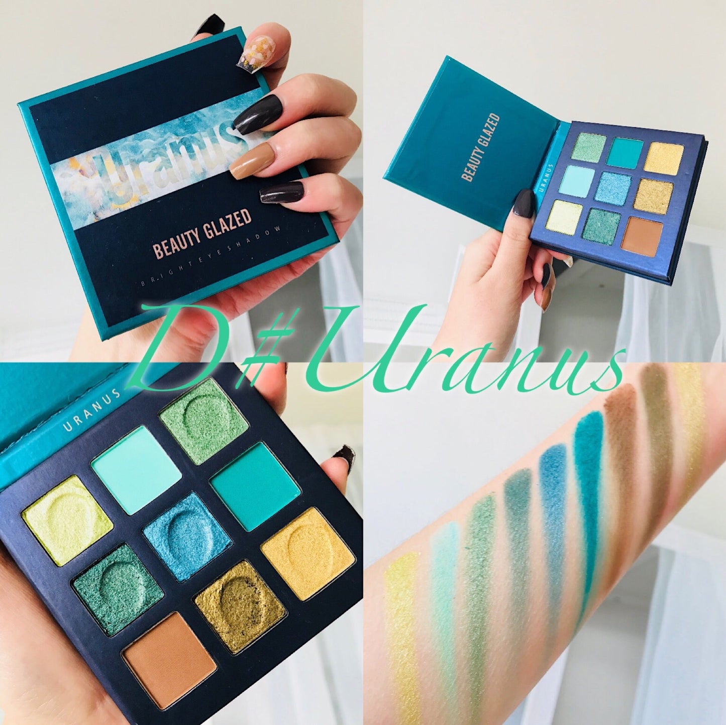 Jiugongge 9 Color Matte Eyeshadow Palette