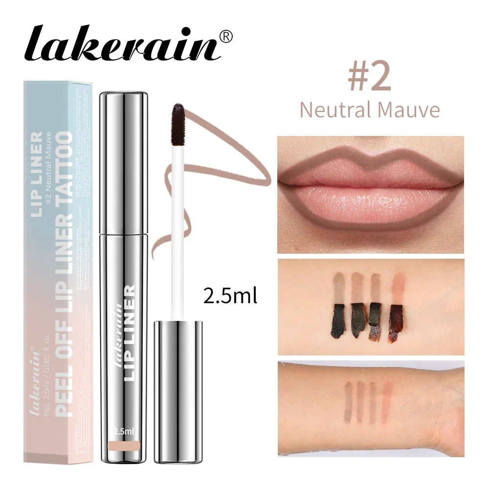 Lakerain Lip Liner Set Matte Finish