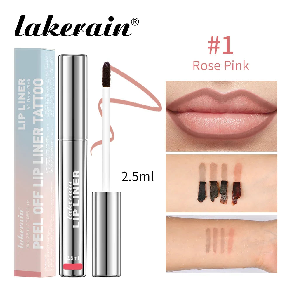 Lakerain Lip Liner Set Matte Finish