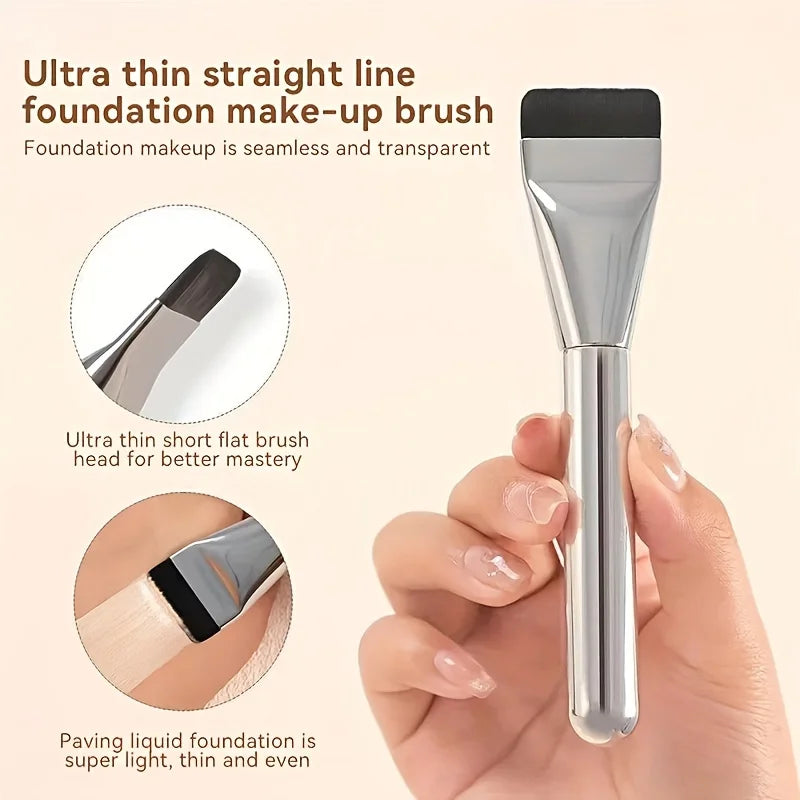 Lightweight Flat Head Brush for Foundation
