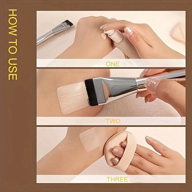 Lightweight Flat Head Brush for Foundation