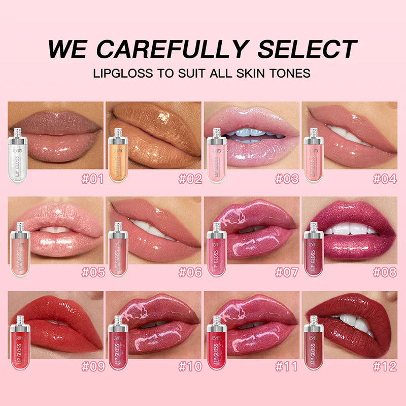Lip Gloss Long Lasting Diamond Pearlescent