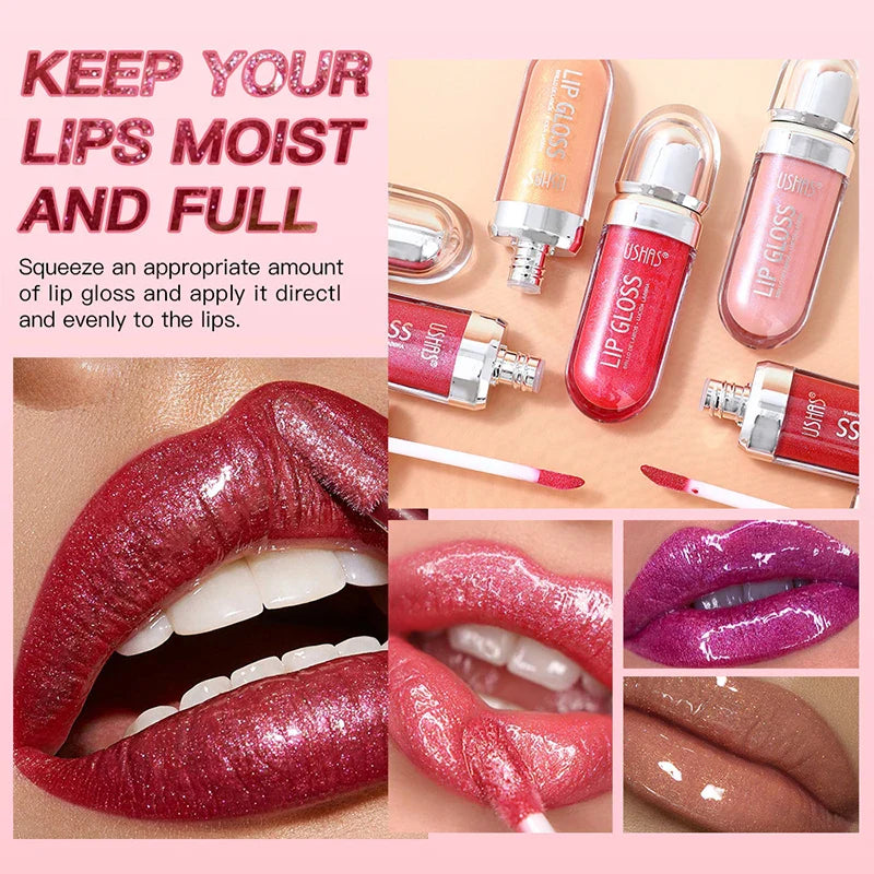 Lip Gloss Long Lasting Diamond Pearlescent