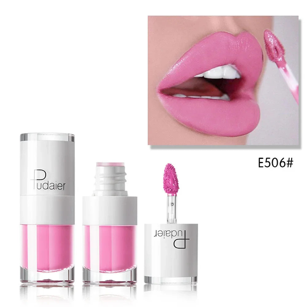 Lip Gloss Sexy Pink Liquid Lipstick Velvet Tint
