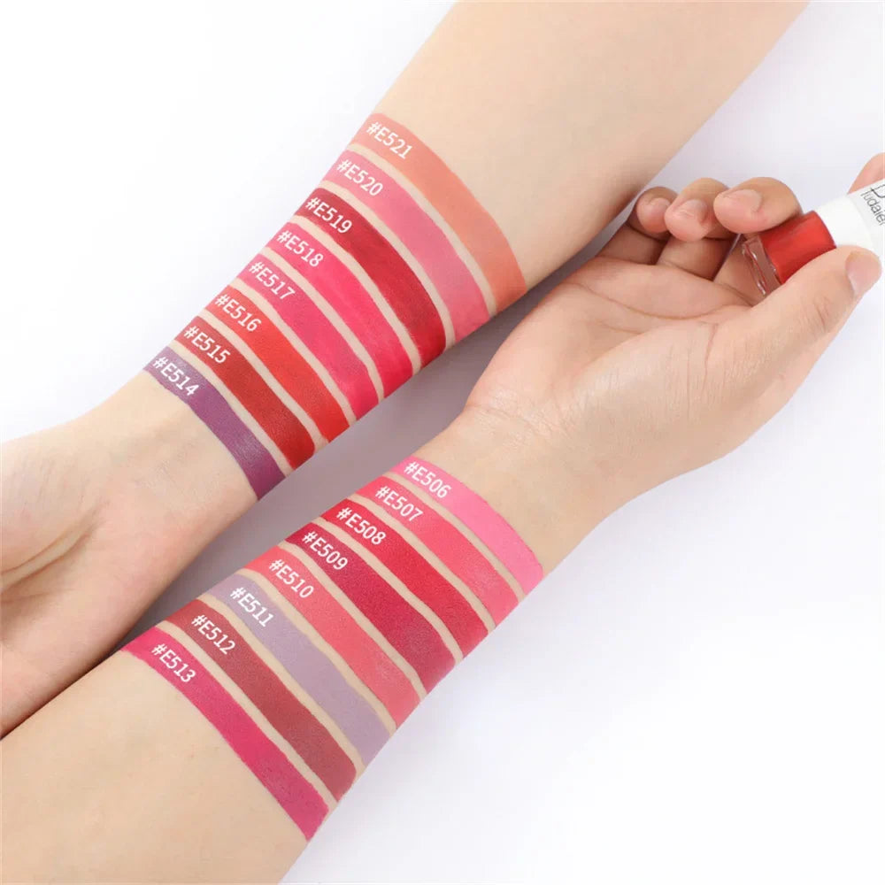 Lip Gloss Sexy Pink Liquid Lipstick Velvet Tint