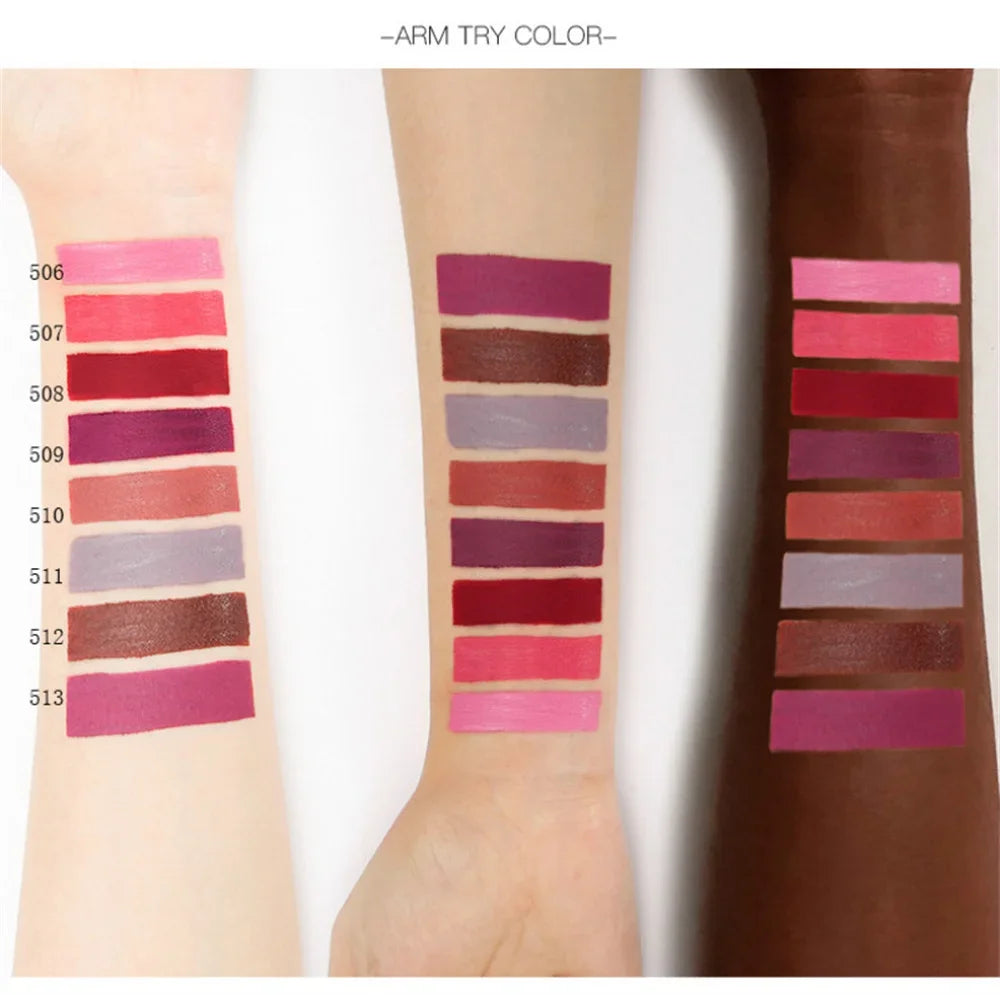 Lip Gloss Sexy Pink Liquid Lipstick Velvet Tint