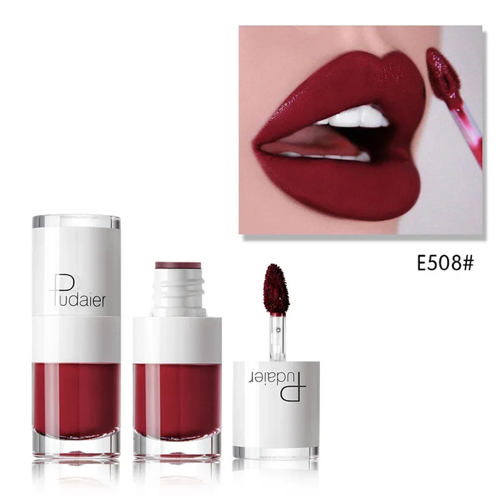 Lip Gloss Sexy Pink Liquid Lipstick Velvet Tint