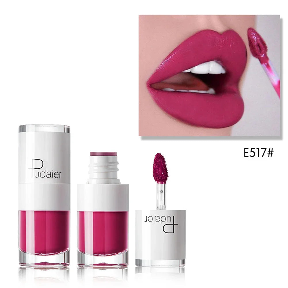 Lip Gloss Sexy Pink Liquid Lipstick Velvet Tint