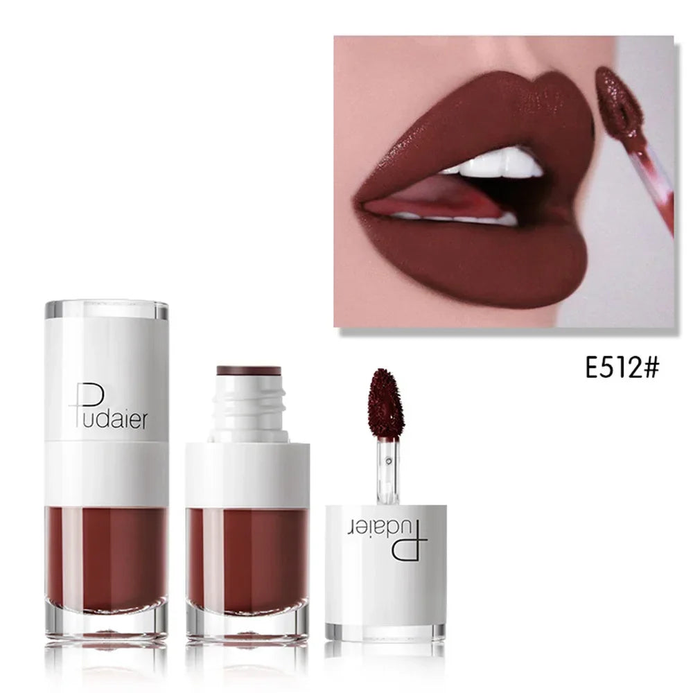 Lip Gloss Sexy Pink Liquid Lipstick Velvet Tint