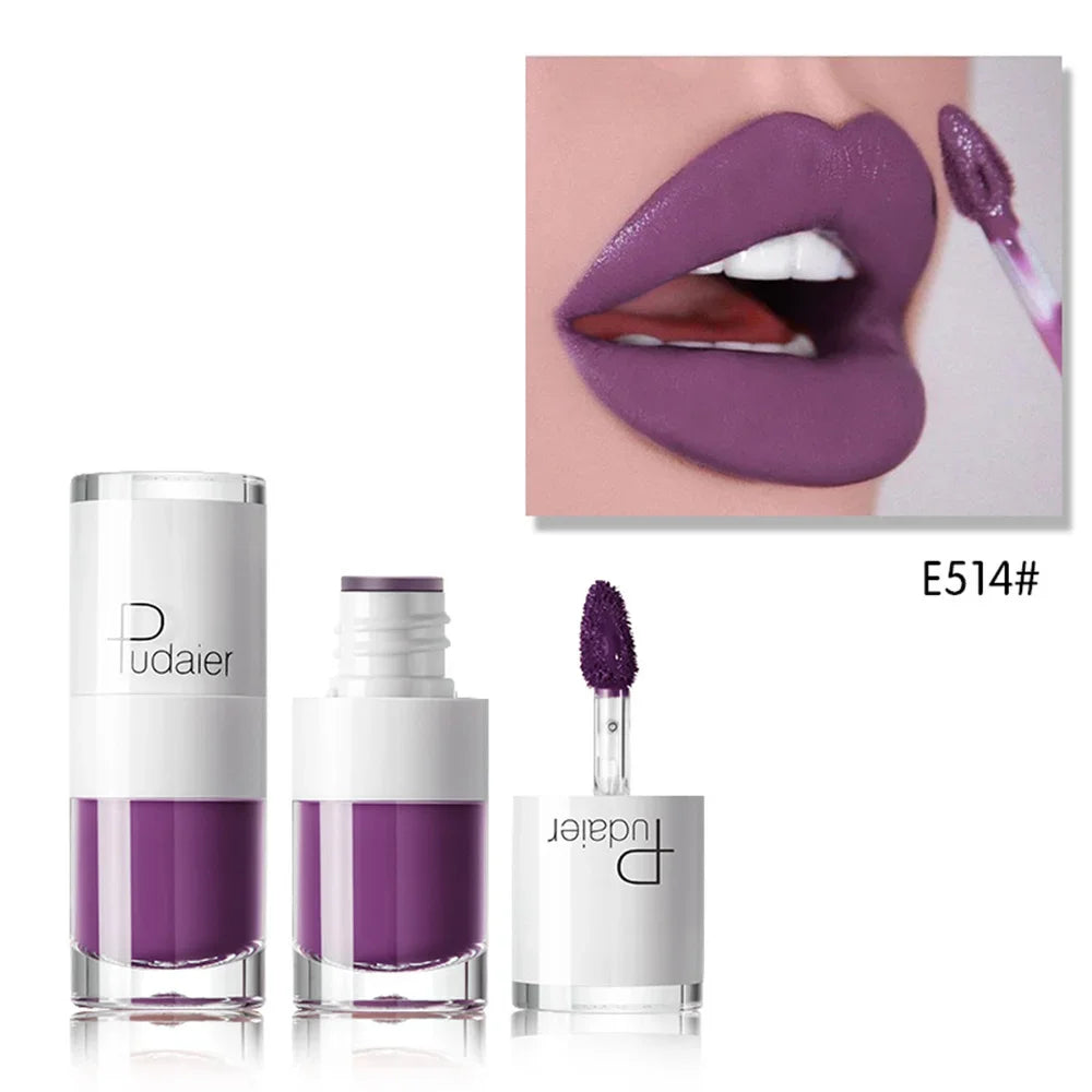 Lip Gloss Sexy Pink Liquid Lipstick Velvet Tint