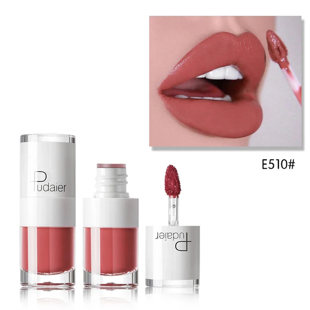Lip Gloss Sexy Pink Liquid Lipstick Velvet Tint