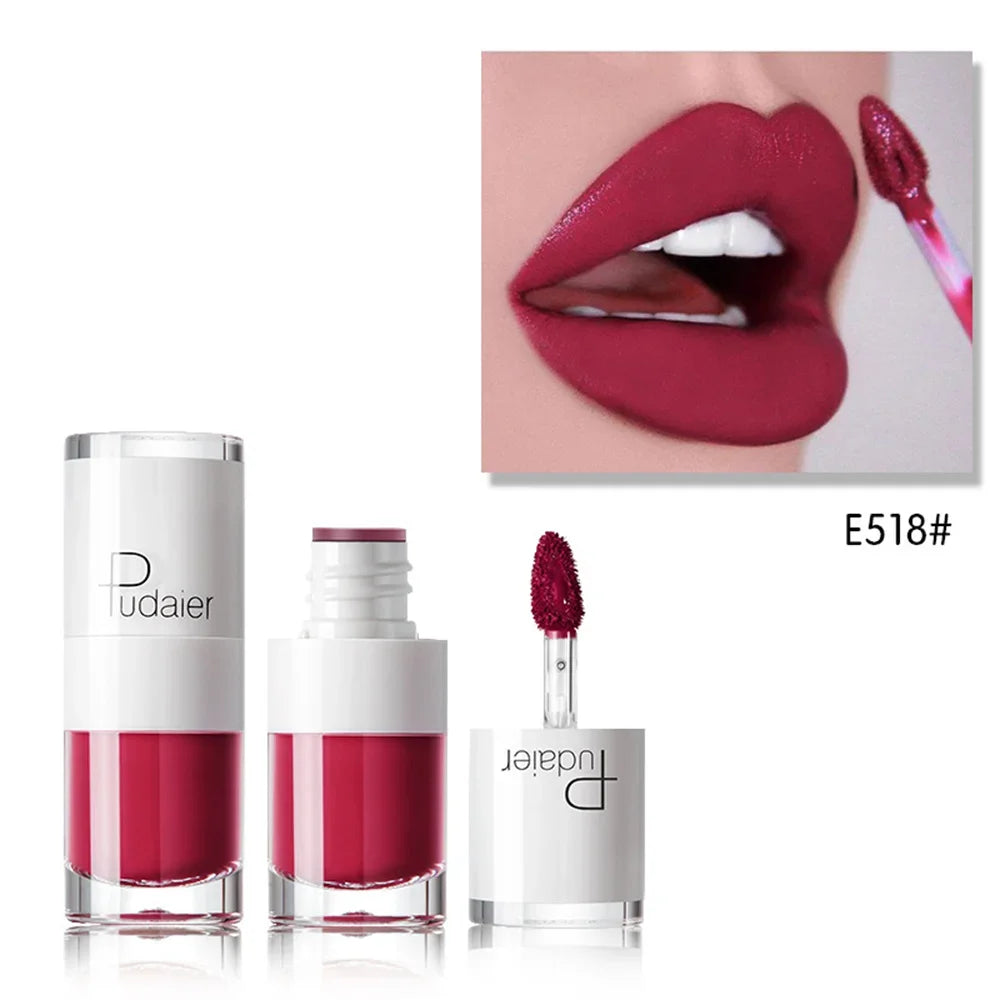 Lip Gloss Sexy Pink Liquid Lipstick Velvet Tint