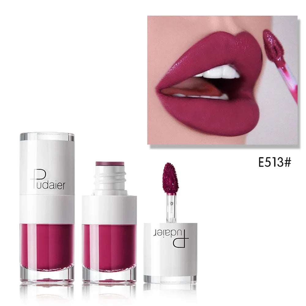 Lip Gloss Sexy Pink Liquid Lipstick Velvet Tint