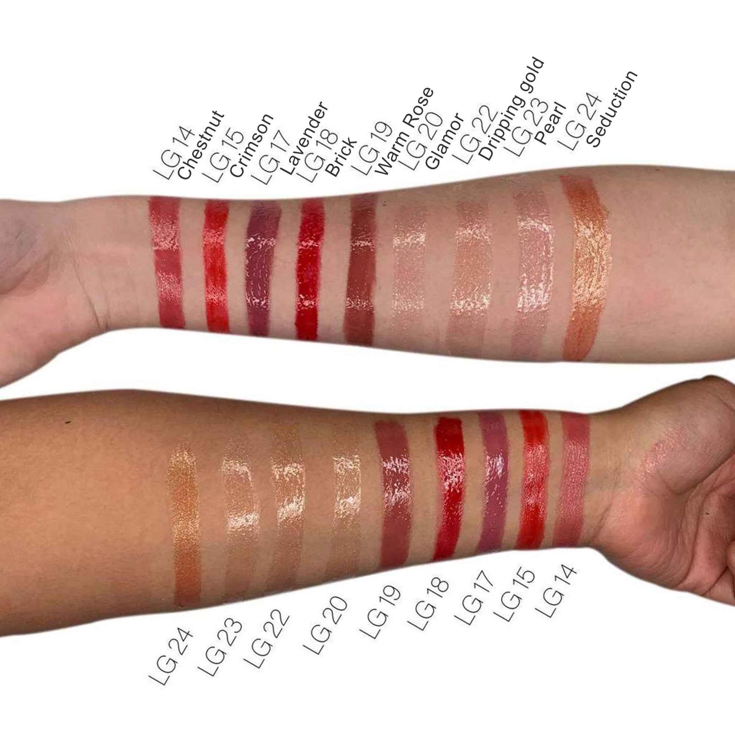 TheUniquora Lip Gloss - Warm Rose