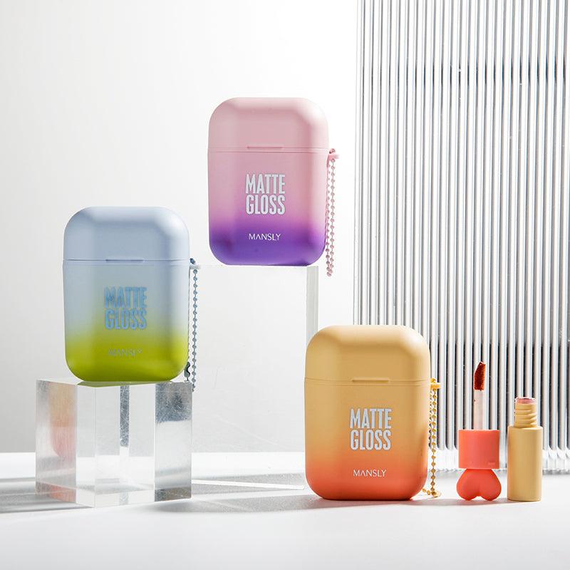 Lipstick airpods Lip Gloss set