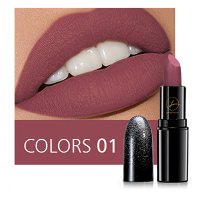 Long-Lasting Glitter Matte Lipstick