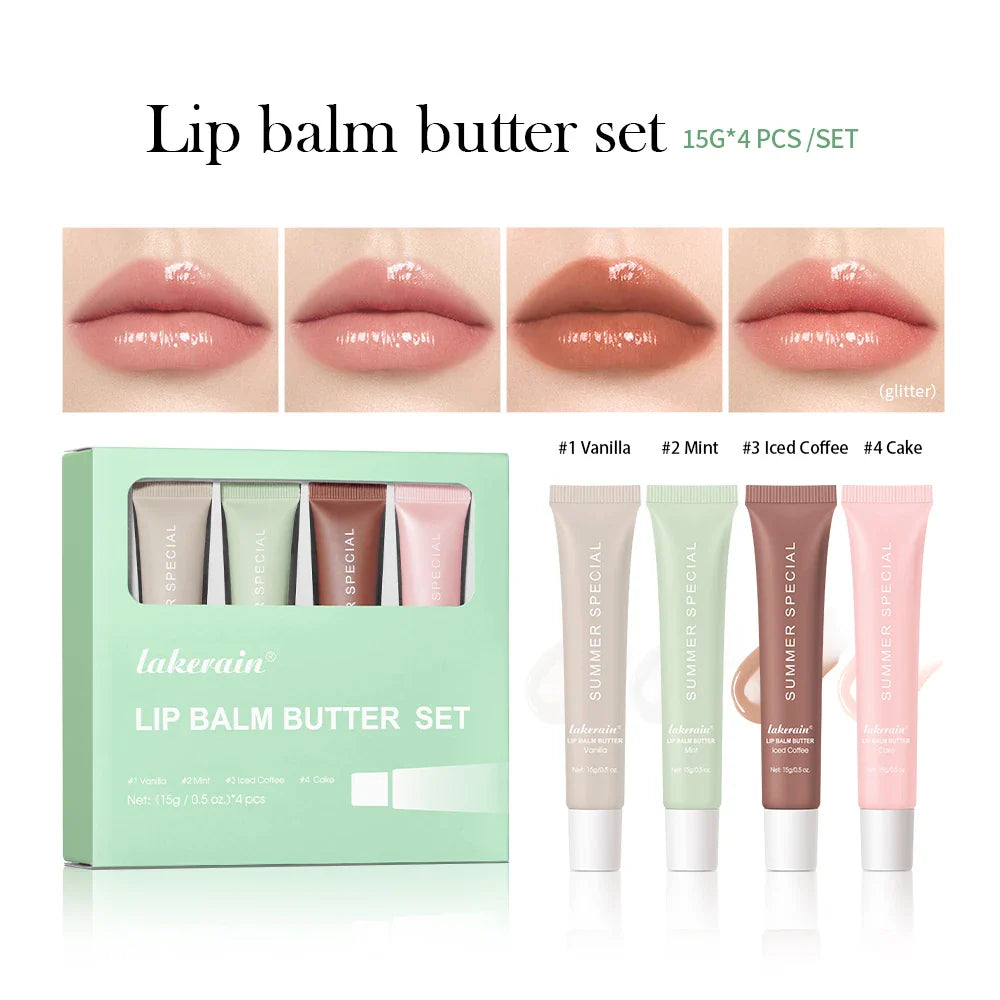 Long Lasting Lipsgloss Summer Lip Gloss Pack Set Cosmetics