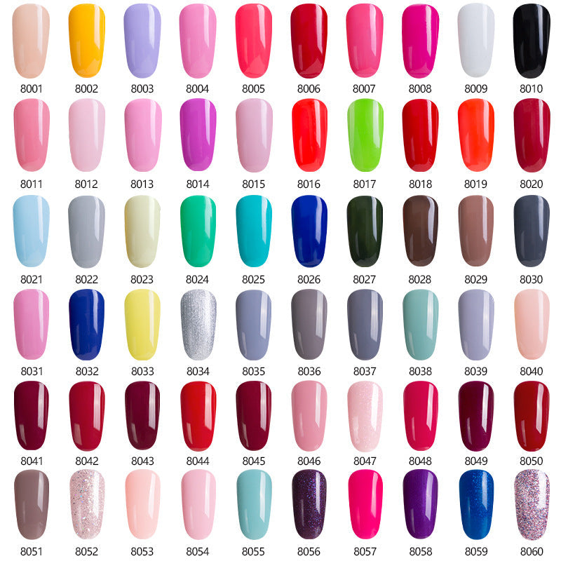 Long-Lasting Solid Color Nail Polish