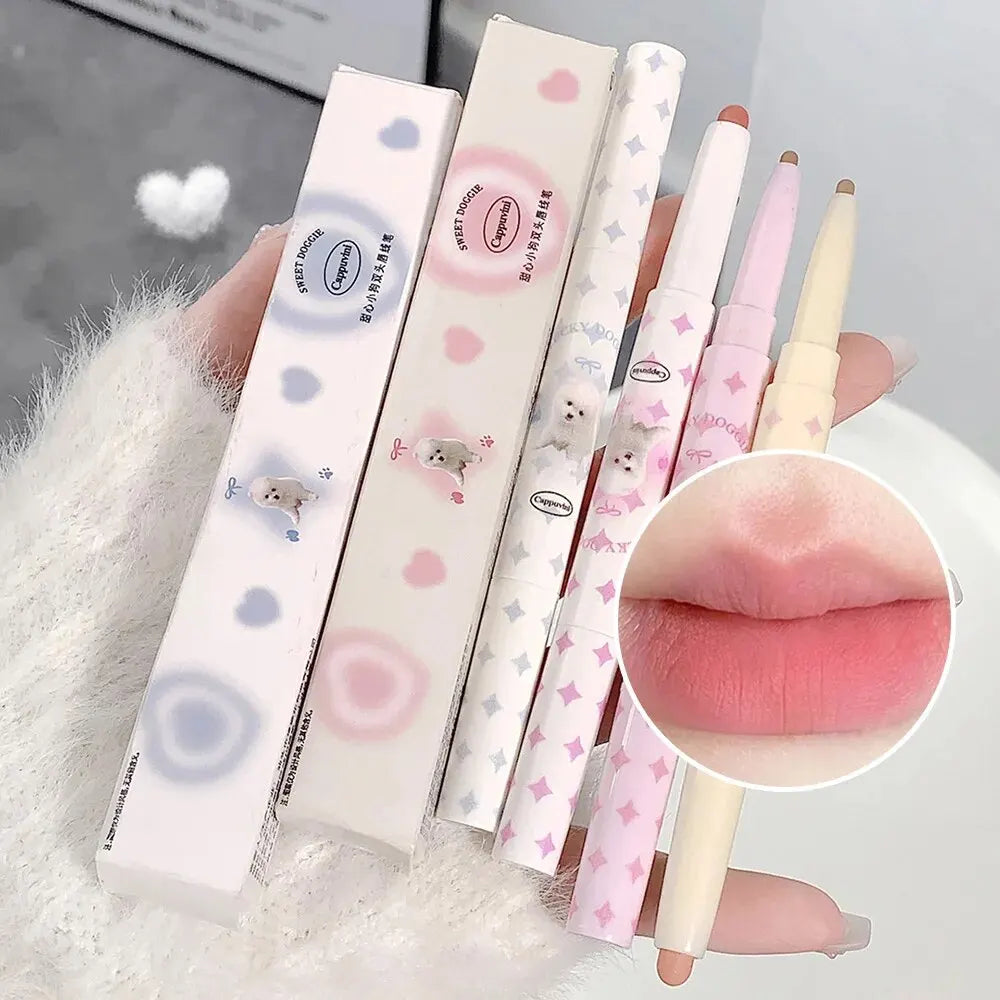Lovely Sweet Doggie Double-Ended Lip Liner Velvet Matte