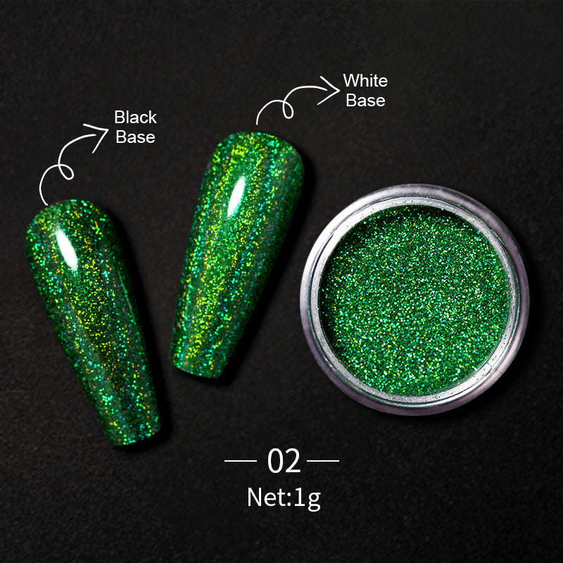Luminous Nail Glitter Powder