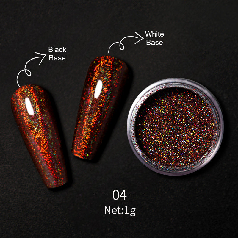 Luminous Nail Glitter Powder