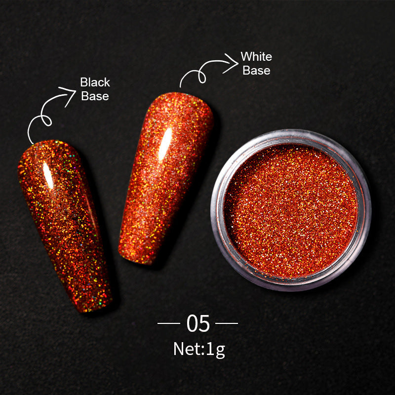 Luminous Nail Glitter Powder