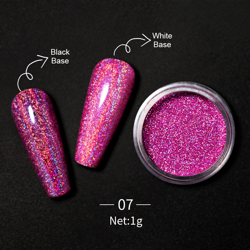 Luminous Nail Glitter Powder