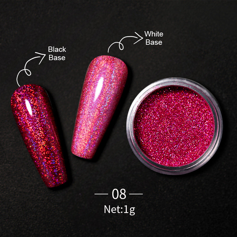 Luminous Nail Glitter Powder